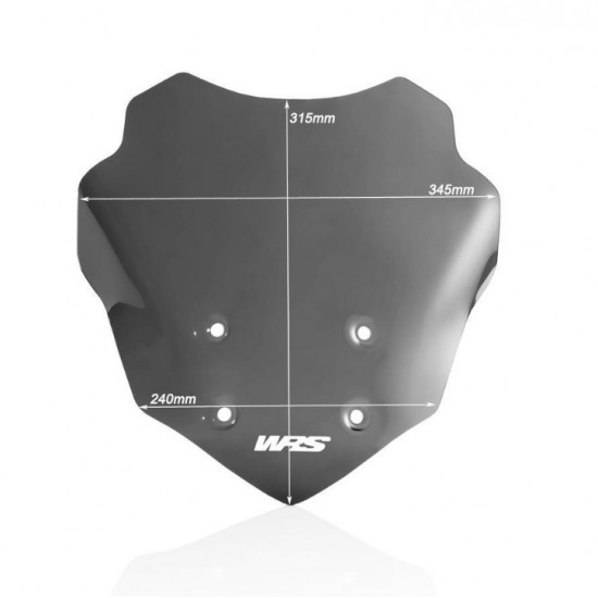 Ζελατίνα WRS Touring ψηλή BMW G 310 GS -19 σκούρο φιμέ Ζελατίνα WRS Touring ψηλή BMW G 310 GS -19 σκούρο φιμέ