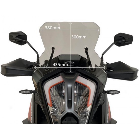 Ζελατίνα WRS Touring ψηλή KTM 1290 Super Adventure S/R 21- σκούρο φιμέ Ζελατίνα WRS Touring ψηλή KTM 1290 Super Adventure S/R 21- σκούρο φιμέ