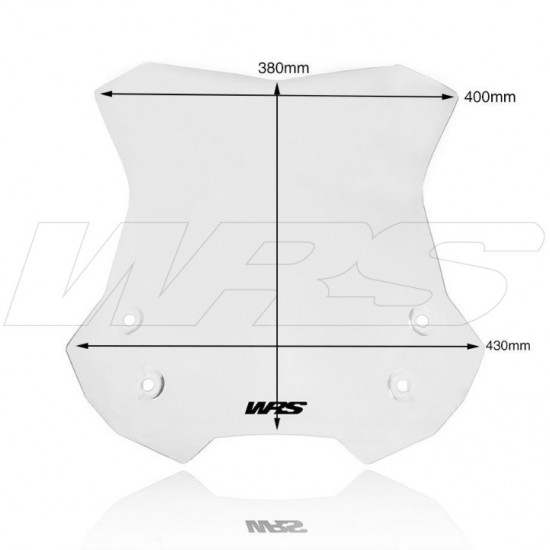 Ζελατίνα WRS Touring ψηλή Suzuki DL 650 V-Strom 17- διάφανη Ζελατίνα WRS Touring ψηλή Suzuki DL 650 V-Strom 17- διάφανη
