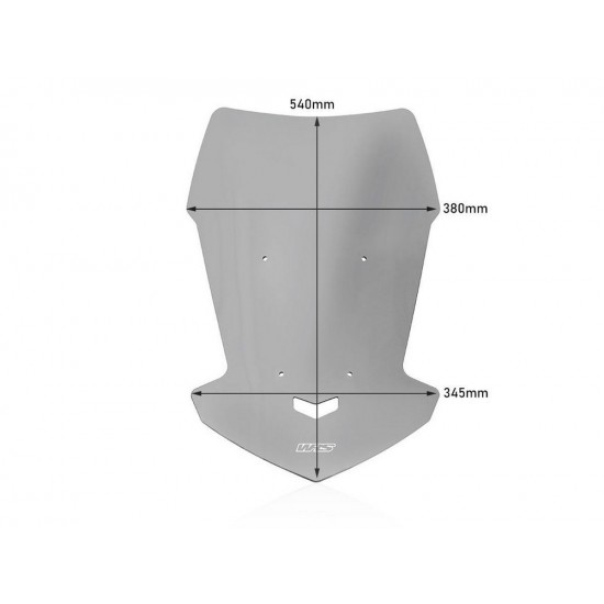 Ζελατίνα WRS Touring ψηλή Yamaha Tracer 7/GT ελαφρώς φιμέ Ζελατίνα WRS Touring ψηλή Yamaha Tracer 7/GT ελαφρώς φιμέ