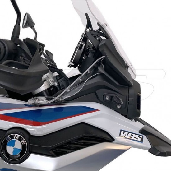 Πλαϊνά βοηθήματα αέρα WRS BMW F 750 GS διάφανα Πλαϊνά βοηθήματα αέρα WRS BMW F 750 GS διάφανα