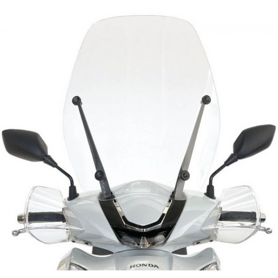 Ζελατίνα WRS Touring ψηλή Honda SH 350 διάφανη Ζελατίνα WRS Touring ψηλή Honda SH 350 διάφανη