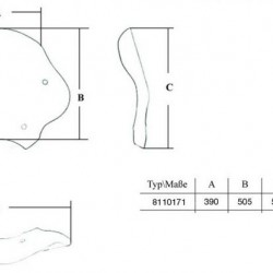 Ζελατίνα Wunderlich Touring screen Vario-ERGO BMW R 1200 R -14 διάφανη