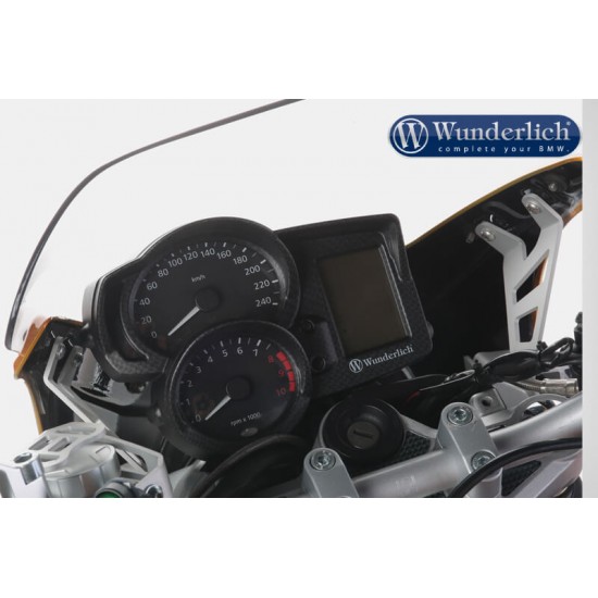 Κάλυμμα οργάνων Wunderlich BMW F 650/700/800 GS/Adv/GT/R/ST μαύρο