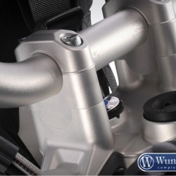 Αποστάτες τιμονιού 25 χιλ. Wunderlich BMW R 1200 GS/Adv. LC 13- ασημί