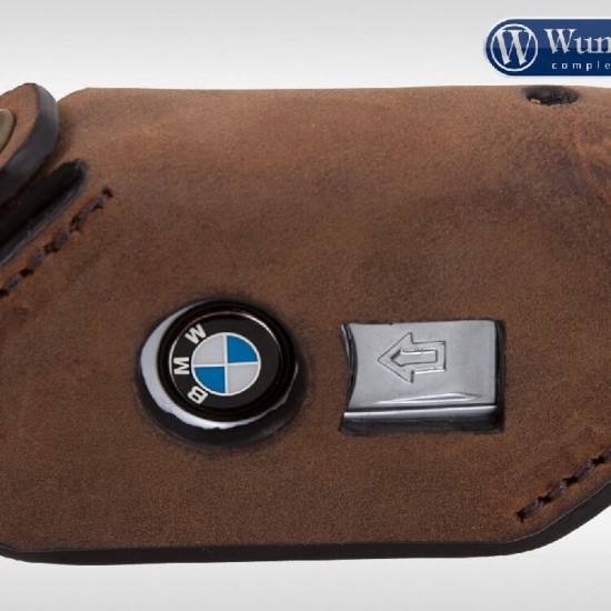 Δερμάτινη θήκη κλειδιού Wunderlich για μοντέλα BMW Keyless Ride καφέ Δερμάτινη θήκη κλειδιού Wunderlich για μοντέλα BMW Keyless Ride καφέ