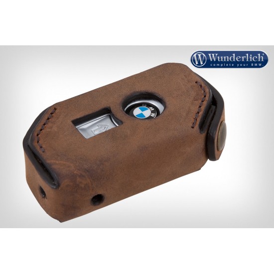 Δερμάτινη θήκη κλειδιού Wunderlich για μοντέλα BMW Keyless Ride καφέ Δερμάτινη θήκη κλειδιού Wunderlich για μοντέλα BMW Keyless Ride καφέ