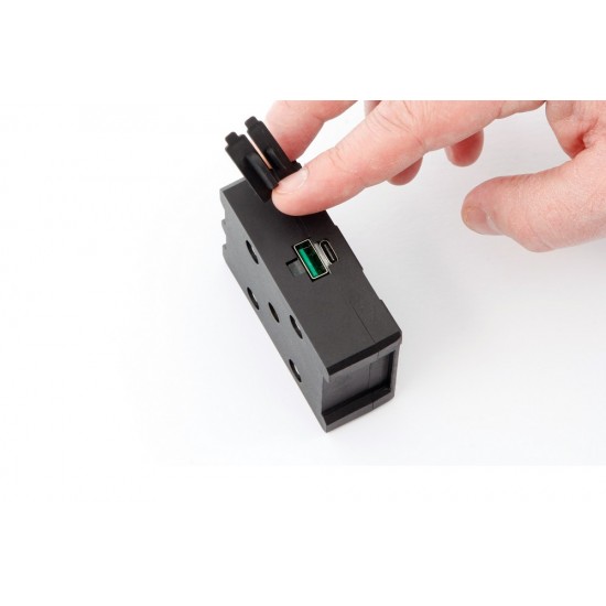 Αντάπτορας USB Wunderlich για ΟΕΜ βάση Navigator BMW R 1200 RT LC 14- μαύρος Αντάπτορας USB Wunderlich για ΟΕΜ βάση Navigator BMW R 1200 RT LC 14- μαύρος