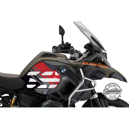 Αυτοκόλλητα ντεπόζιτου Wunderlich BMW R 1250 GS Adv. μαύρο-κόκκινο (σετ 2) Αυτοκόλλητα ντεπόζιτου Wunderlich BMW R 1250 GS Adv. μαύρο-κόκκινο (σετ 2)
