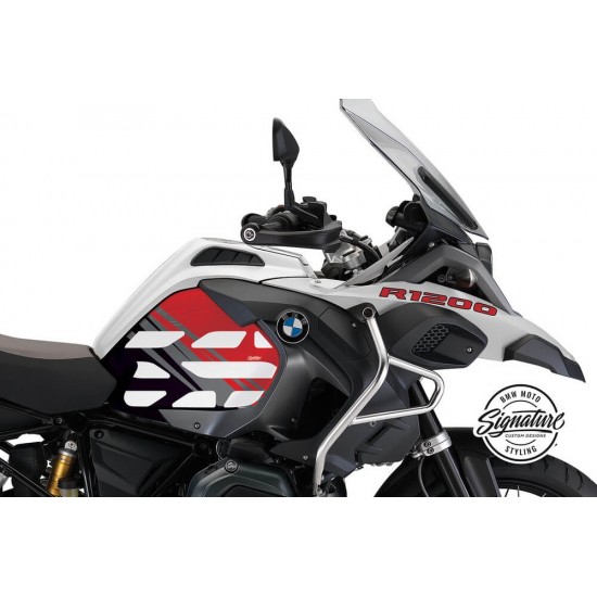 Αυτοκόλλητα ντεπόζιτου Wunderlich BMW R 1250 GS Adv. μαύρο-κόκκινο (σετ 2) Αυτοκόλλητα ντεπόζιτου Wunderlich BMW R 1250 GS Adv. μαύρο-κόκκινο (σετ 2)