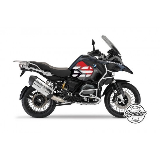 Αυτοκόλλητα ντεπόζιτου Wunderlich BMW R 1250 GS Adv. μαύρο-κόκκινο (σετ 2) Αυτοκόλλητα ντεπόζιτου Wunderlich BMW R 1250 GS Adv. μαύρο-κόκκινο (σετ 2)