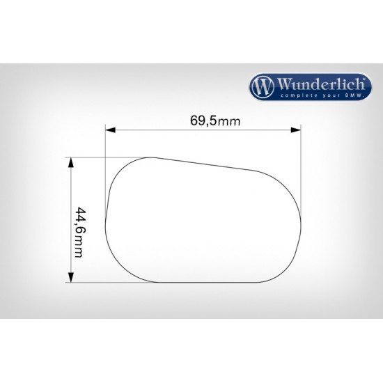 Επέκταση βάσης πλαϊνού σταντ Wunderlich BMW R 1250 GS Adv. Επέκταση βάσης πλαϊνού σταντ Wunderlich BMW R 1250 GS Adv.