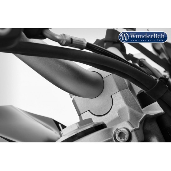 Αποστάτες τιμονιού Ergo BMW F 850 GS (χωρίς βάση Sat Nav) ασημί Αποστάτες τιμονιού Ergo BMW F 850 GS (χωρίς βάση Sat Nav) ασημί
