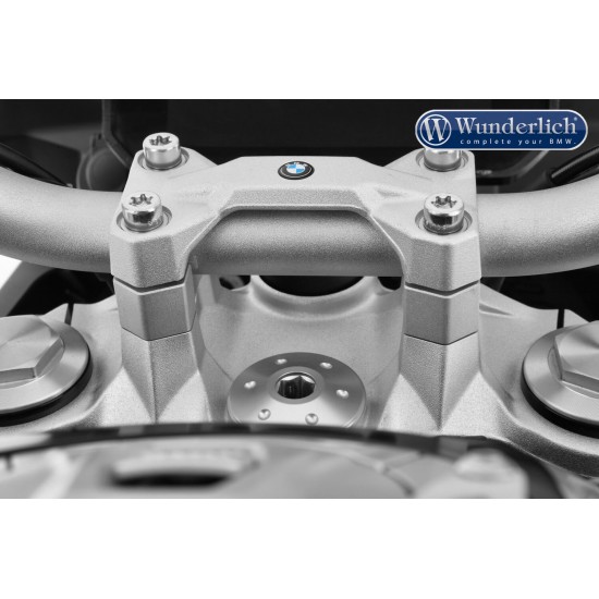 Αποστάτες τιμονιού Ergo BMW F 850 GS (χωρίς βάση Sat Nav) ασημί Αποστάτες τιμονιού Ergo BMW F 850 GS (χωρίς βάση Sat Nav) ασημί