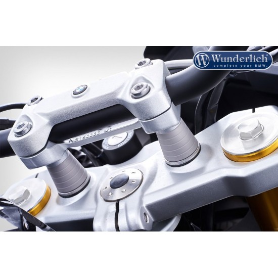 Αποστάτες τιμονιού 25 χιλ. Wunderlich BMW G 310 GS ασημί Αποστάτες τιμονιού 25 χιλ. Wunderlich BMW G 310 GS ασημί
