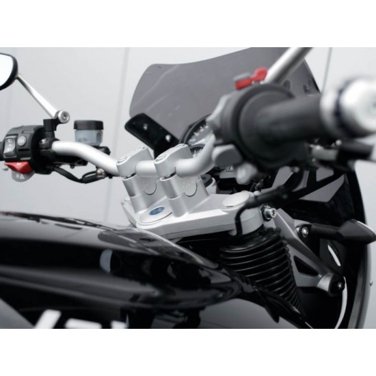 Αποστάτες τιμονιού 25 χιλ. BMW R 1200 R 11-14 ασημί Αποστάτες τιμονιού 25 χιλ. BMW R 1200 R 11-14 ασημί