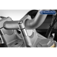 Αποστάτες τιμονιού 25 χιλ. Wunderlich BMW R 1250 RS (χωρίς OEM σύστημα πλοήγησης) ασημί 