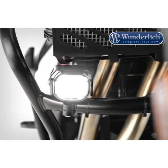 Προβολάκια Micro Flooter LED με βάσεις για κάγκελα Suzuki DL 650 V-Strom μαύρα Προβολάκια Micro Flooter LED με βάσεις για κάγκελα Suzuki DL 650 V-Strom μαύρα