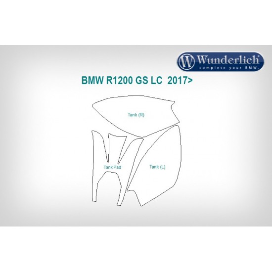Διάφανο φίλμ προστασίας Wunderlich BMW R 1200 GS LC 17- (μικρό σετ) Διάφανο φίλμ προστασίας Wunderlich BMW R 1200 GS LC 17- (μικρό σετ)