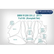 Διάφανο φίλμ προστασίας Wunderlich BMW R 1200 GS LC 17- (πλήρης σετ)