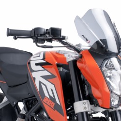 Ζελατίνα Puig Naked New Generation Sport KTM 125-200-390 Duke -16 διάφανη