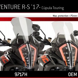 Ζελατίνα Puig Touring KTM 1290 Super Adventure S/R -20 διάφανη