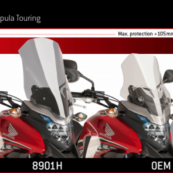 Ζελατίνα Puig Touring Honda CB 500 X 16- διάφανη