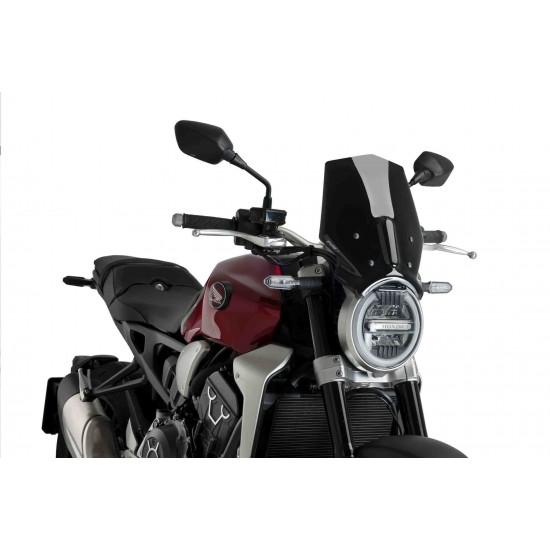 Ζελατίνα Puig Naked New Generation Sport Honda CB 650/1000 R Neo Sports Cafe μαύρη Ζελατίνα Puig Naked New Generation Sport Honda CB 650/1000 R Neo Sports Cafe μαύρη