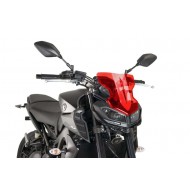 Ζελατίνα PUIG Naked New Generation Sport Yamaha MT-09 17-20 κόκκινη