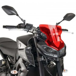 Ζελατίνα PUIG Naked New Generation Sport Yamaha MT-09 17-20 κόκκινη