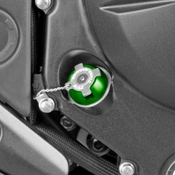 Τάπα λαδιού Puig Hi-Tech Kawasaki Z 800 πράσινη