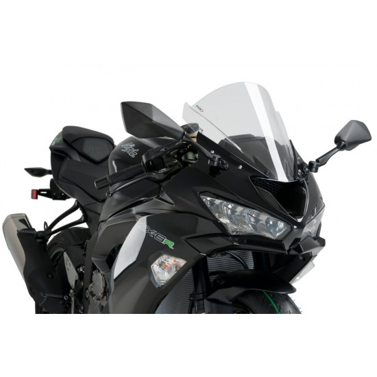 Ζελατίνα Puig Z-Racing Kawasaki ZX-6R 636 19- διάφανη Ζελατίνα Puig Z-Racing Kawasaki ZX-6R 636 19- διάφανη
