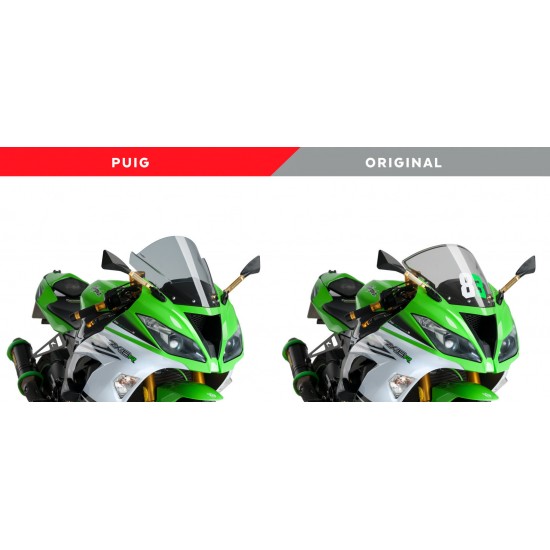 Ζελατίνα Puig Z-Racing Kawasaki ZX-6R 09-16 ελαφρώς φιμέ Ζελατίνα Puig Z-Racing Kawasaki ZX-6R 09-16 ελαφρώς φιμέ