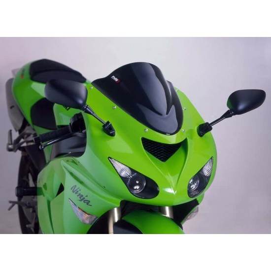Ζελατίνα Puig Racing Kawasaki ZX-6R / ZX-10R 05-08 μαύρη Ζελατίνα Puig Racing Kawasaki ZX-6R / ZX-10R 05-08 μαύρη