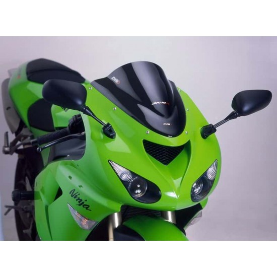 Ζελατίνα Puig Racing Kawasaki ZX-6R / ZX-10R 05-08 σκούρο φιμέ Ζελατίνα Puig Racing Kawasaki ZX-6R / ZX-10R 05-08 σκούρο φιμέ