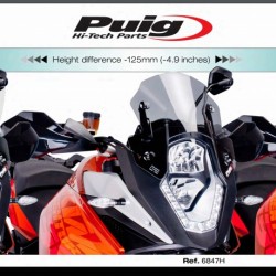 Ζελατίνα Puig Sport KTM 1190 Adventure/R σκούρο φιμέ