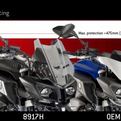 Ζελατίνα Puig Touring Yamaha MT-10 διάφανη