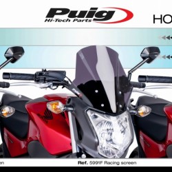 Ζελατίνα Puig Touring Honda NC 700-750 S μαύρη