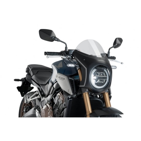 Ζελατίνα Puig Retro Semi Fairing Honda CB 650/1000 R Neo Sports Cafe διάφανη Ζελατίνα Puig Retro Semi Fairing Honda CB 650/1000 R Neo Sports Cafe διάφανη