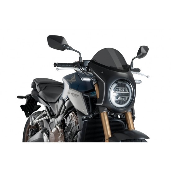 Ζελατίνα Puig Retro Semi Fairing Honda CB 650/1000 R Neo Sports Cafe σκούρο φιμέ Ζελατίνα Puig Retro Semi Fairing Honda CB 650/1000 R Neo Sports Cafe σκούρο φιμέ