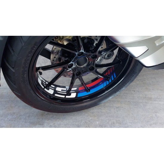 Ταινία τροχών Puig με λογότυπο "GS" BMW R 1200 GS LC 13- μαύρη Ταινία τροχών Puig με λογότυπο "GS" BMW R 1200 GS LC 13- μαύρη