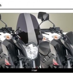 Ζελατίνα Puig Naked New Generation Honda CB 125 F σκούρο φιμέ