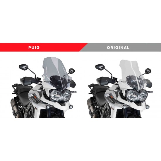 Ζελατίνα Puig Touring Triumph Tiger Explorer 1200/XC/XR 18- διάφανη Ζελατίνα Puig Touring Triumph Tiger Explorer 1200/XC/XR 18- διάφανη