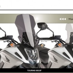 Ζελατίνα Puig Touring Honda NC 750 X 16-20 ελαφρώς φιμέ