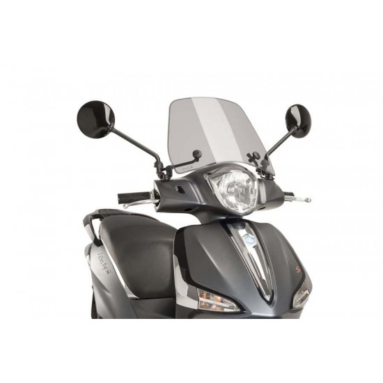 Ζελατίνα Puig Trafic Piaggio Liberty 50-125-150 11- ελαφρώς φιμέ Ζελατίνα Puig Trafic Piaggio Liberty 50-125-150 11- ελαφρώς φιμέ