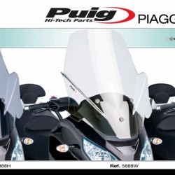 Ζελατίνα Puig V-Tech Touring Piaggio MP3 Touring Sport / LT 500 ελαφρώς φιμέ