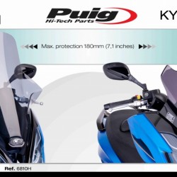 Ζελατίνα Puig V-Tech Touring Kymco K-XCT 125i-300i σκούρο φιμέ