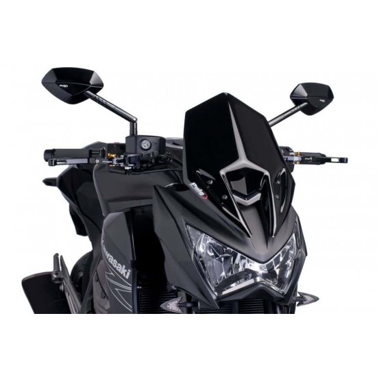 Ζελατίνα Puig New Generation Sport Kawasaki Z 800 μαύρη Ζελατίνα Puig New Generation Sport Kawasaki Z 800 μαύρη