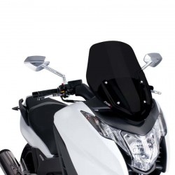 Ζελατίνα Puig V-Tech Sport Honda Integra 700-750 12- μαύρη