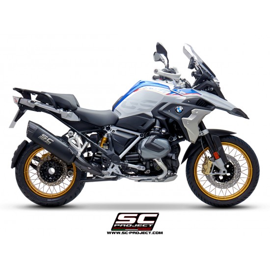 Τελικό εξάτμισης SC-Project Adventure BMW R 1250 GS/Adv. 20- μαύρο ματ-carbon